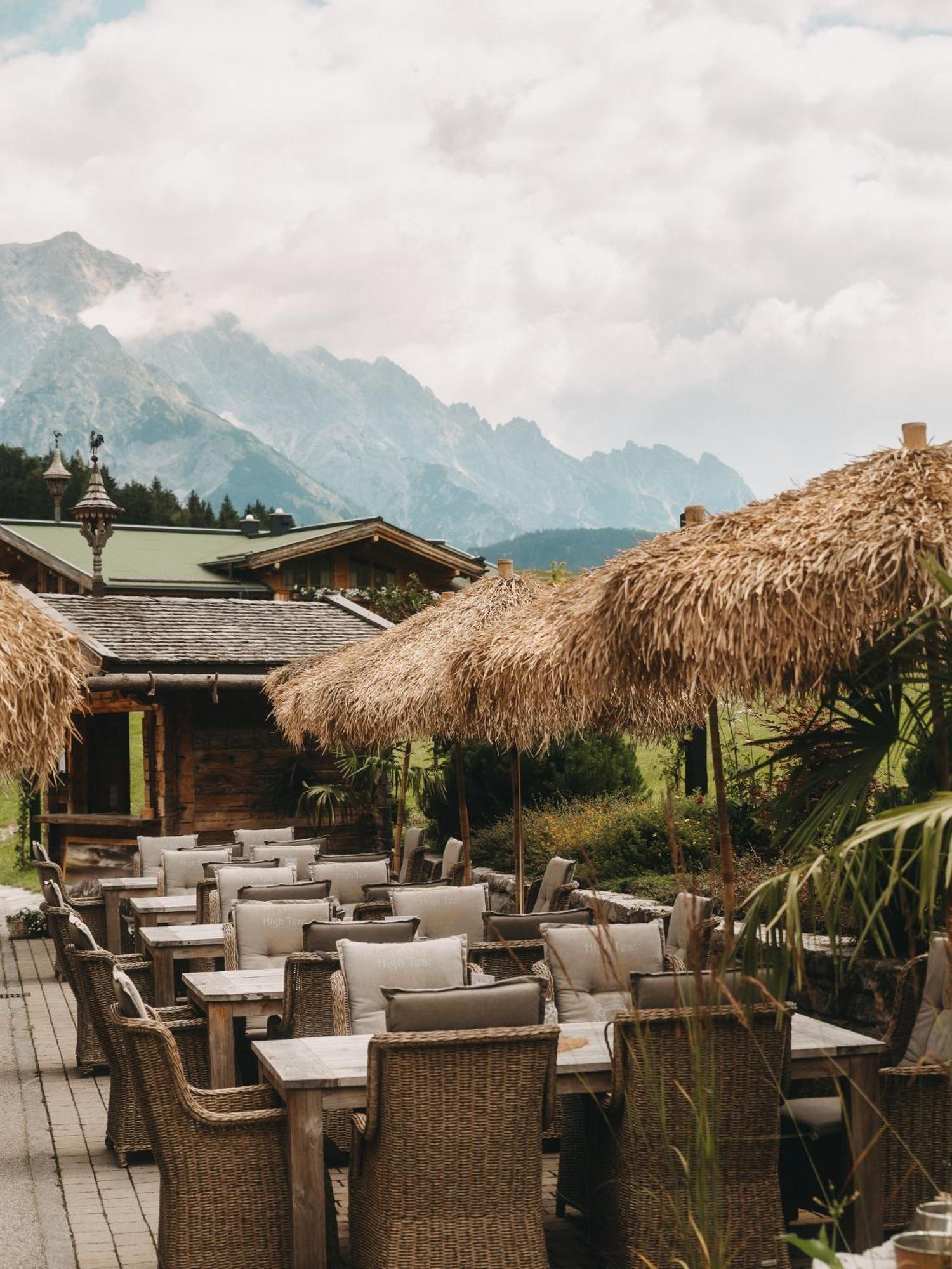 Jufenalm Boho Hotel & Restaurant Maria Alm am Steinernen Meer Dış mekan fotoğraf