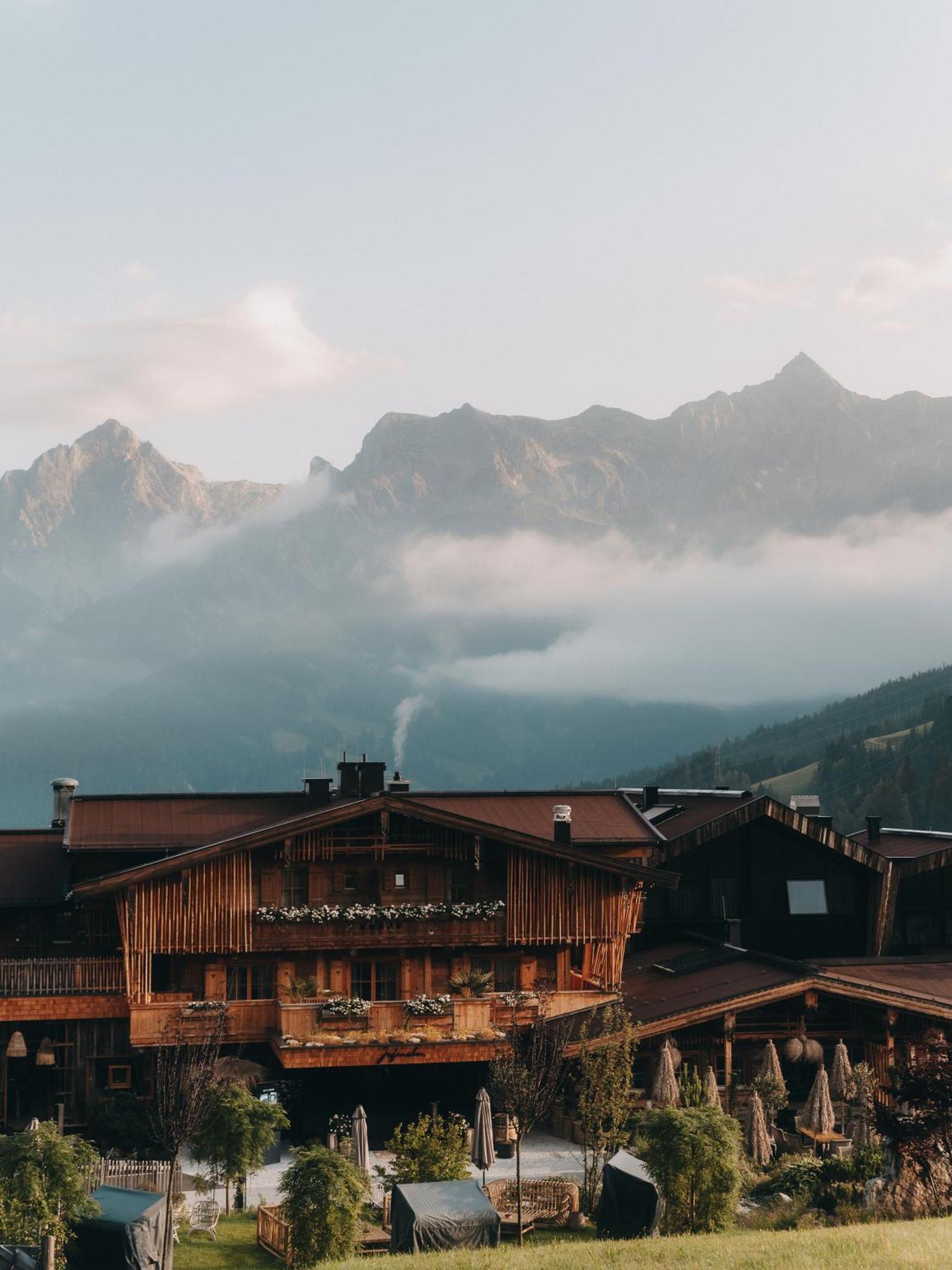 Jufenalm Boho Hotel & Restaurant Maria Alm am Steinernen Meer Dış mekan fotoğraf